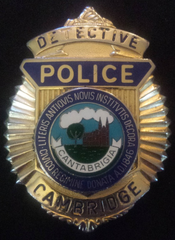 U.S. City of Cambridge Police 実物バッジ・Citaion Bar ２本